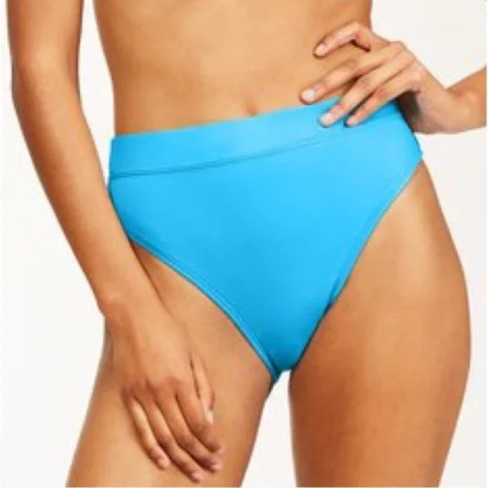 Billabong Sol Searcher Rise Bikini Bottom Tahiti Blue M/10